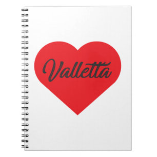I Love Valletta - Malta Notebook