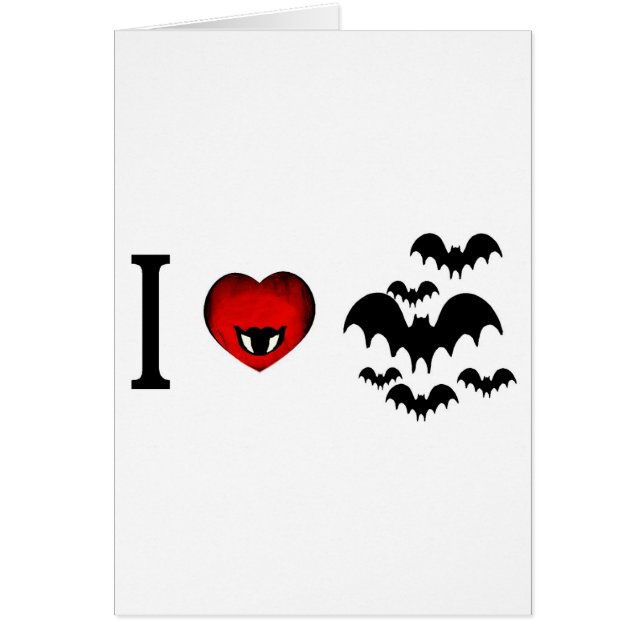 I Love Vampire Bats (Front)