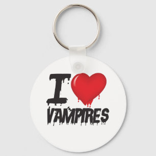 I love vampires key ring