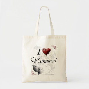 I Love Vampires Tote Bag