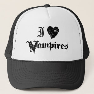 I Love Vampires Trucker Hat