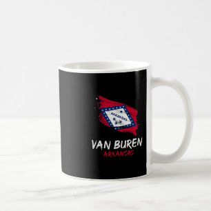 I Love Van Buren Arkansas Splatter Trip Vacation S Coffee Mug