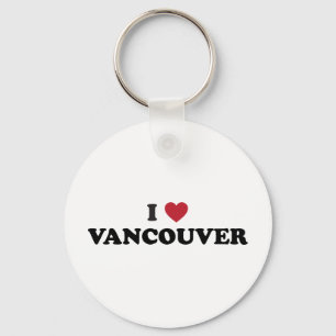 I Love Vancouver Washington Key Ring