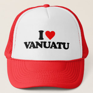 I LOVE VANUATU TRUCKER HAT