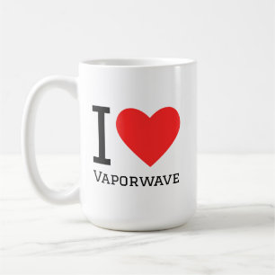 I love vaporwave coffee mug