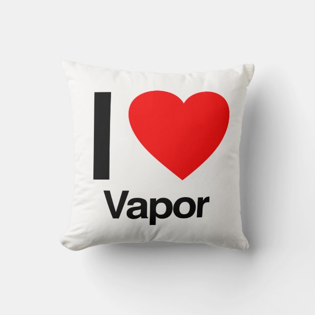 i love vapour cushion (Front)