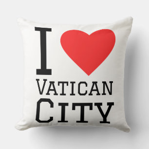 I love Vatican City  Cushion