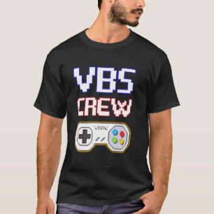 I Love VBS 2024 VBS Crew Game Vacation Bible Schoo T-Shirt