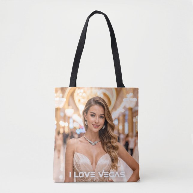 I LOVE VEGAS TOTE BAG (Front)