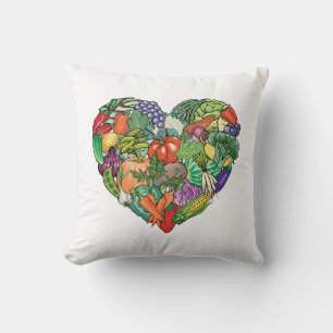 I Love Veggies Cushion