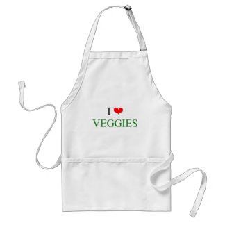 I Love Veggies Standard Apron