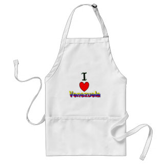 I Love Venezuela Apron