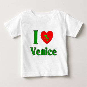 I Love Venice Baby T-Shirt