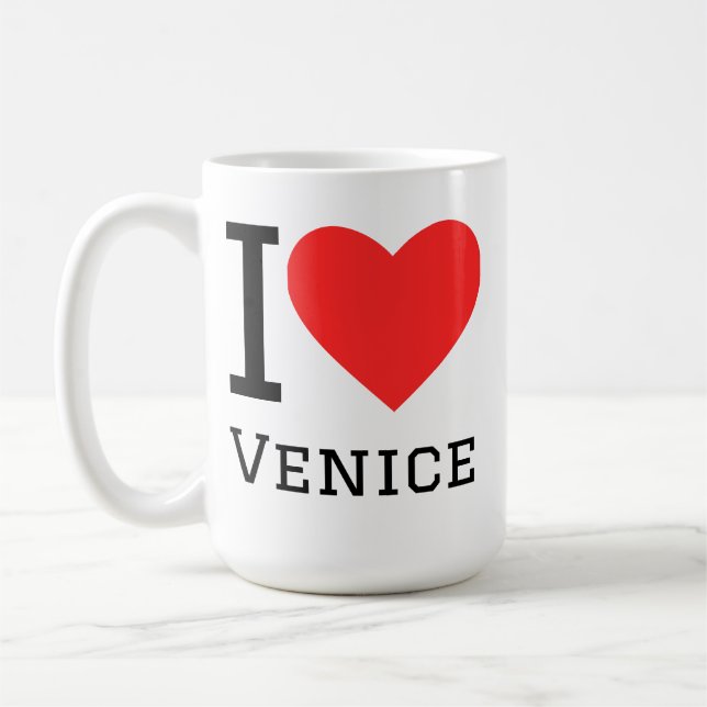 I love venice coffee mug (Left)