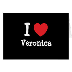 I love Veronica heart T-Shirt