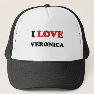 I Love Veronica Trucker Hat