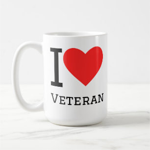 I love veterans coffee mug
