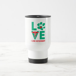 I love Veterinary Travel Mug