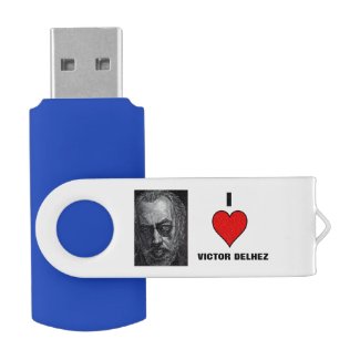 I love Victor Delhez USB stick (multicolor) USB Flash Drive