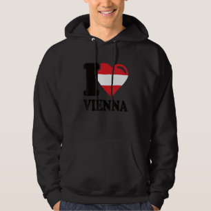I Love Vienna Capital Of Austria I Love Vienna 1 Hoodie