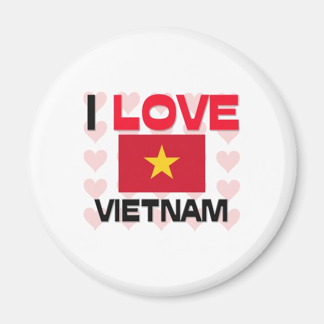 I Love Vietnam Magnet (Front)