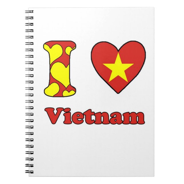 I love Vietnam Notebook (Front)
