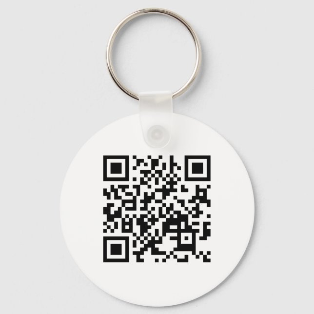 I Love Vietnam (Tôi Yêu Việt Nam) Flag QR Code Key Ring (Front)