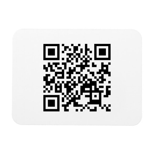 I Love Vietnam (Tôi Yêu Việt Nam) Flag QR Code Magnet (Horizontal)