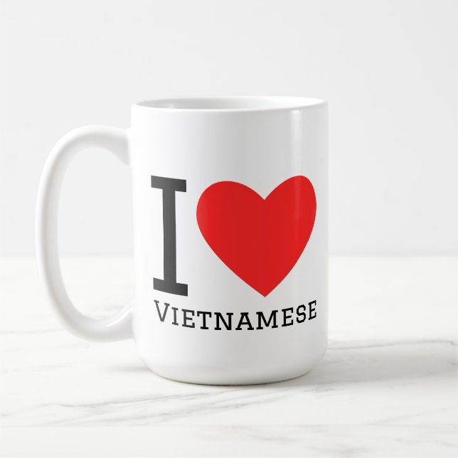 I love Vietnamese Coffee Mug (Left)