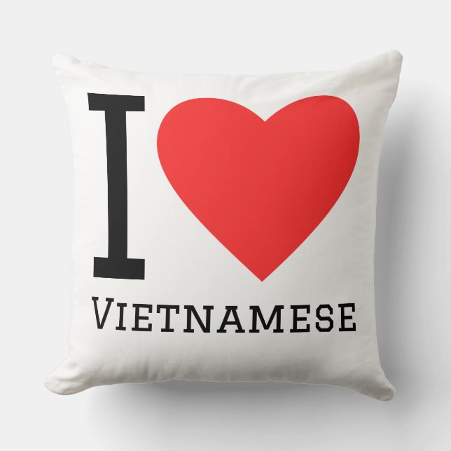 I love Vietnamese Cushion (Front)