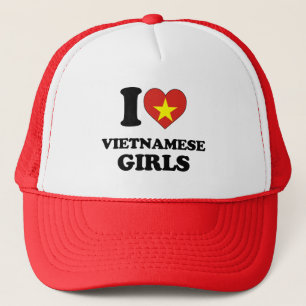 I love Vietnamese Girls Trucker Hat