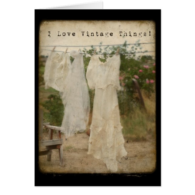 I Love Vintage Things! (Front)
