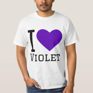 I love violet T-Shirt