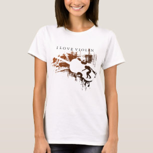 I Love Violin T-Shirt