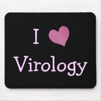 I Love Virology Mouse Mat