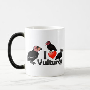 I Love Vultures (North America) Magic Mug