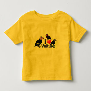 I Love Vultures (North America) Toddler T-Shirt