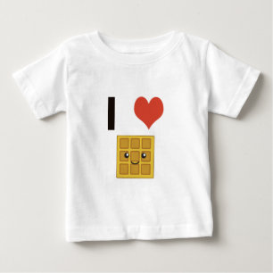 I love Waffles Baby T-Shirt