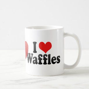 I Love Waffles Coffee Mug