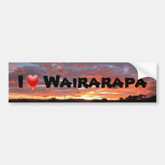 I Love Wairarapa Bumper Sticker