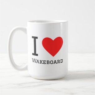 I love wakeboard coffee mug