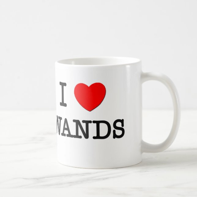 I Love Wands Coffee Mug (Right)