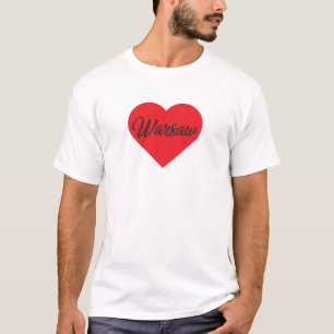 I Love Warsaw - Poland T-Shirt