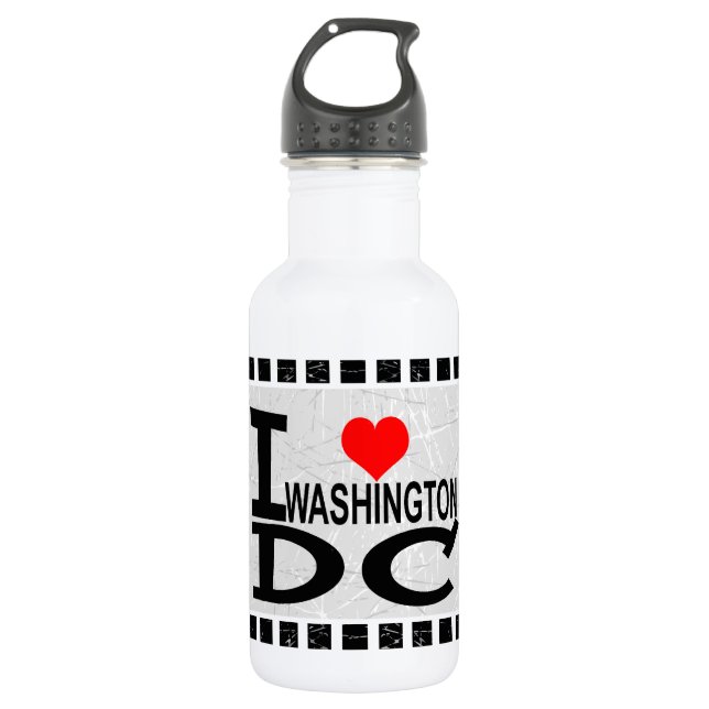 I love Washington D.C   - 532 Ml Water Bottle (Front)