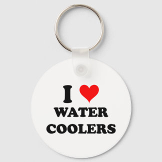I Love Water Coolers Key Ring