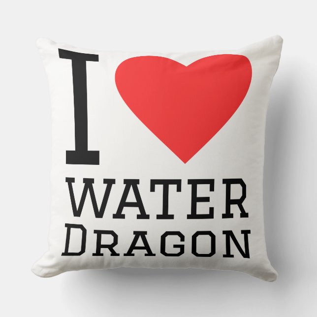 I love water dragon cushion (Front)