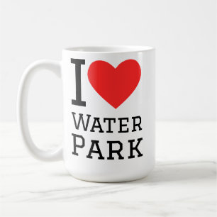 I love water park coffee mug