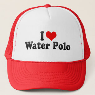 I Love Water Polo Trucker Hat