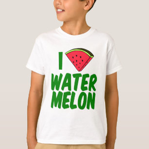 I Love Watermelon Kids T-Shirt