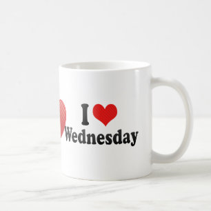 I Love Wednesday Coffee Mug